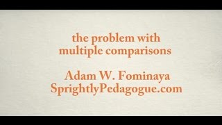 The Multiple Comparisons Problem