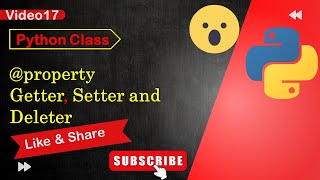 Understand python class @property, getter, setter and deleter in Hindi : 17 #pythonprogramming