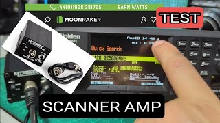 SCANNER PREAMP - UNIDEN SDS200, MOONRAKER MRP 2000Mk 2 Set Up & Test
