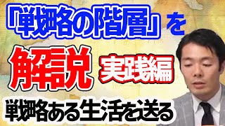 「戦略の階層」を実践！自分以外の人はどのステージにいるのか知れば世界が変化する【奥山真司切り抜き】