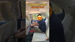 2024 Maruti Dzire Rear Seat Experience! #dzire2024