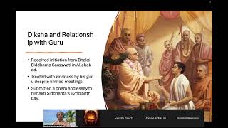 Glorifying Srila Prabhupada Sankirtan Establishments ISKCON, BBT, and BI for scientific faith.