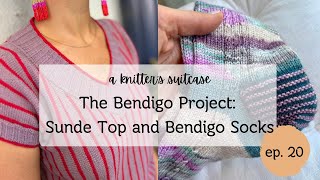 Episode 20 - the Bendigo Project: Sunde top and Bendigo socks