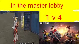 1v4 in top lobby|Black 44|1v4