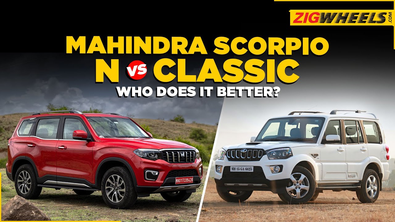 Mahindra Scorpio N Vs Scorpio Classic | 9 Things The N Does Better ...