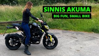 Sinnis Akuma 125 Walk-round // Small bike BIG IMPACT