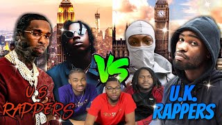 AMERICANS REACT | US RAPPERS vs UK RAPPERS - Who Wins? [Part 2]