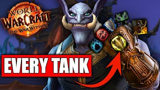 Tanking EVERY SPEC to Key Stone Hero! Zero to Hero Tank Edition