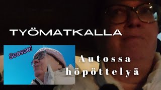 Työmatkalla höpöttelyä / ilman heijastinta ulkona