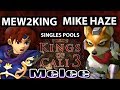 Kings of Cali 3 - Mew2King (Fox) Vs. mikeHAZE (Fox, Roy) - Pools