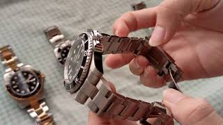 NAKKID24 - How to Use Rolex Glidelock วิธีเลื่อนสายโรเล็กซ์ ปรับสายนาฬิกา rolexด้วยตัวเอง