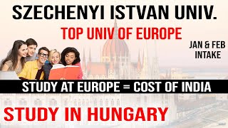 Széchenyi István University Gyor | Study in Hungary