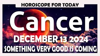 ⚠️DO NOT FALL FOR GOSSIP 🚫❌❌❌CANCER❎ horoscope for today DECEMBER 13 2024♋️ daily HOROSCOPE CANCER