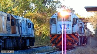 Cruzamento de trem Tanqueiro e J vazio em Curvelo/MG #train #railway #ferrovias