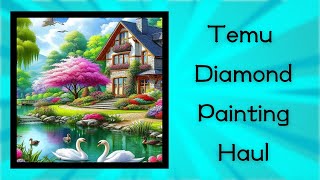 Temu Diamond Painting Haul