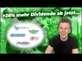 Diese 5 Aktien erhöhen jetzt ihre Dividende! 📈💰