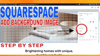 ✅ How To Add Background Image In Squarespace 🔴