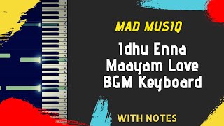 Idhu Enna Maayam Love BGM Keyboard | #gvprakash | #iduennamaayam
