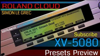 Roland Cloud | XV-5080 | Full Presets Preview