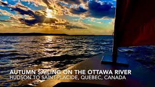 Autumn Sailing on the Ottawa River