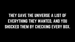 They manifested you, then hesitated when you sparked a spiritual awakening they weren't ready for.