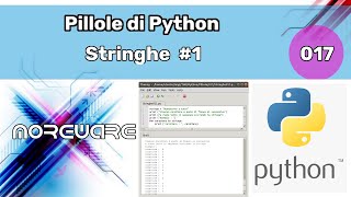 Pillole di Python #017 - Stringhe #1