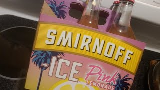 Smirnoff Ice PINK LEMONADE Drink Review