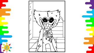Haggy Waggy Coloring Page | Beautiful Coloring Page Huggy Wuggy | Lost Sky - Lost [NCS Release]