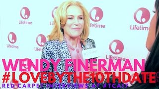 Wendy Finerman, EP,  interviewed at Lifetime's Love By The 10th Date Premiere Event #lifetimetv