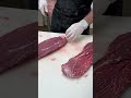 Part 2: Cutting Beef Flat Iron Steaks 🔪 #shorts #flatiron #steaks #beef #thebeardedbutchers