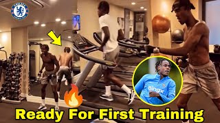 NO REST!!🔥Trevoh Chalobah HITS the GYM for His First Training at Chelsea | Jersey No. Revealed