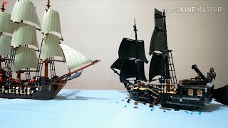 lego pirate sea battle