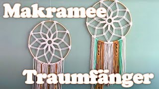 DIY Makramee Traumfänger knüpfen - einfach Schritt für Schritt ✨