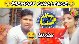 Craziest MEMORY Challenge !! Me & suchita sister' WANDERERS HUB !!