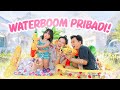 YUKA-CHAN BIKIN WATERBOOM PRIBADI DI RUMAH BARU! | vlog