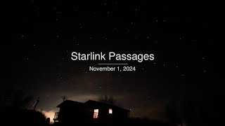 Starlink Passages November 1 2024