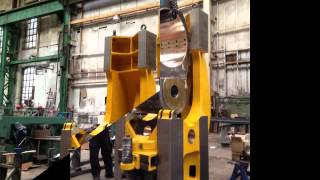 2500 Ton Massey Forging Press Ram and Pitman Refurbishment.