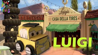 COMO HACER A LUIGI DE CARS CON CARTÓN - Manualidades para niños