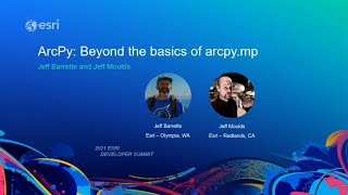 ArcPy: Beyond the Basics of arcpy.mp