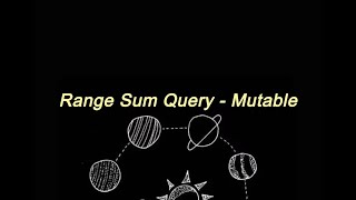 Leetcode 307. Range Sum Query - Mutable | Segment Tree