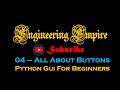 04-Buttons- Python-GUI-Tkinter for Beginners: All About Buttons
