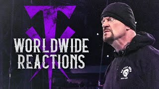 Live reactions to The Undertaker’s WrestleMania return in multiple languages