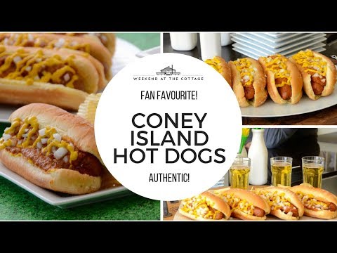 Ultimate CONEY ISLAND HOT DOGS recipe! CHILI DOGS | Ultimate CONEY ISLAND HOT DOGS recipe! CHILI DOGS |