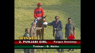 Fergus Sweeney on Punjabi Girl wins The Alcock Arabian Million