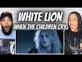 INCREDIBLE!| FIRST TIME HEARING White Lion -  When The Children Cry REACTION