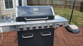 Nexgrill Deluxe 6 Burner Propane Gas Grill with Ceramic Searing Side Burner Home Depot