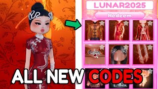 *LUNAR UPDATE* ALL NEW CODES IN DRESS TO IMPRESS ROBLOX JANUARY 2025!