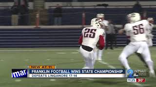 Franklin wins state championship