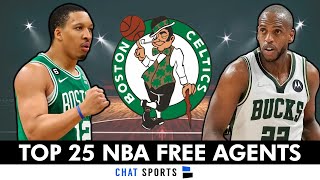 Celtics Free Agency Rumors: Top 25 NBA Free Agents Celtics Can Sign Ft. Khris Middleton