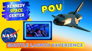 POV Shuttle Launch Ride - Kennedy Space Center Florida - Space Shuttle Simulator
